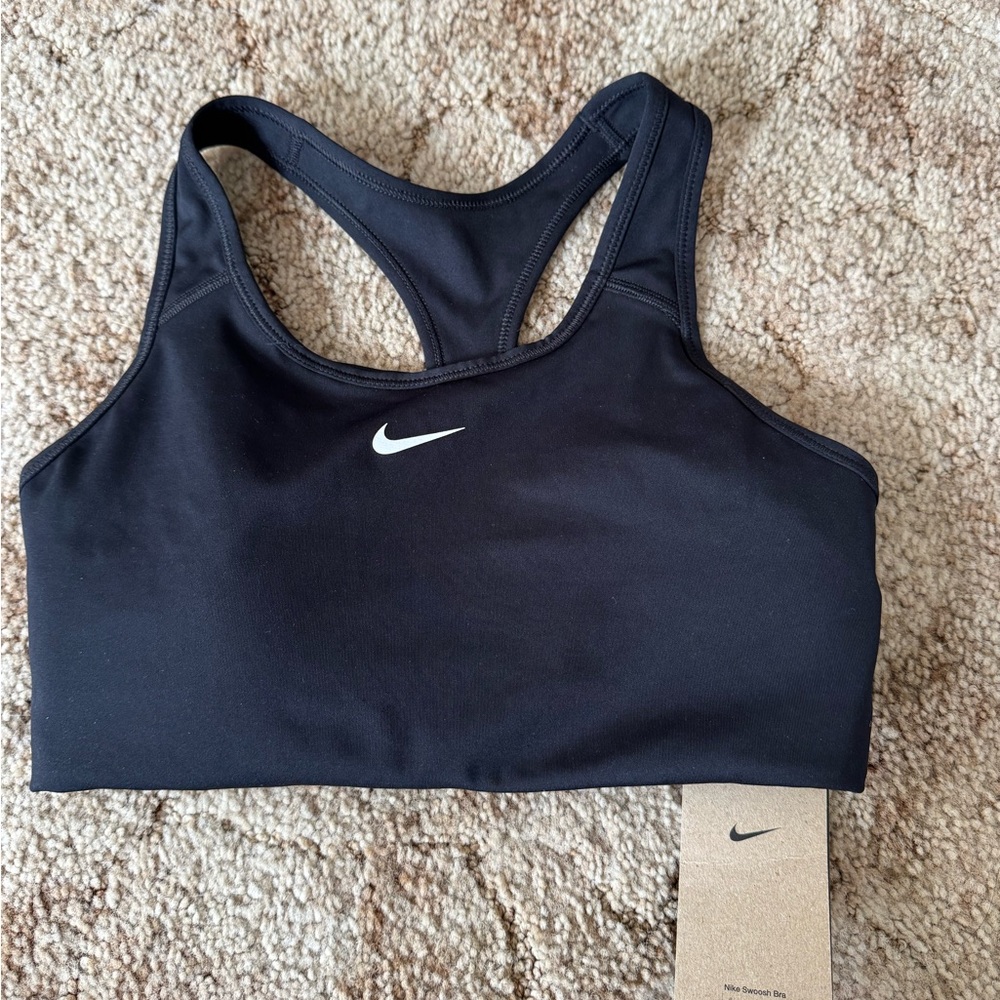 Nike Women's Black Racerback Sports Bra